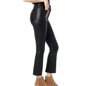 Joe's Jeans Lambskin Softest Leather Ankle Pants